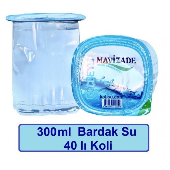 Mavizade Bardak Su 300ml *40 lı Koli